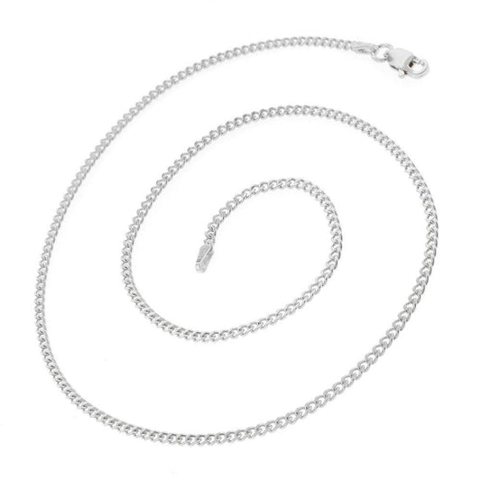 2MM Cuban Chain | 925 Sterling Silver Necklace