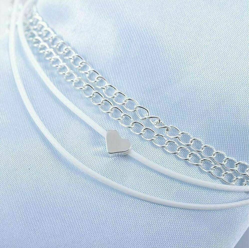 Fashion Love Heart Anklet